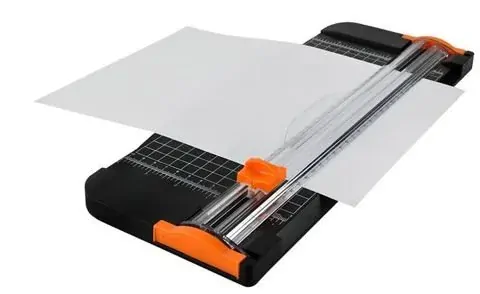 Rezačka papiera gilotína a orezačka na a3