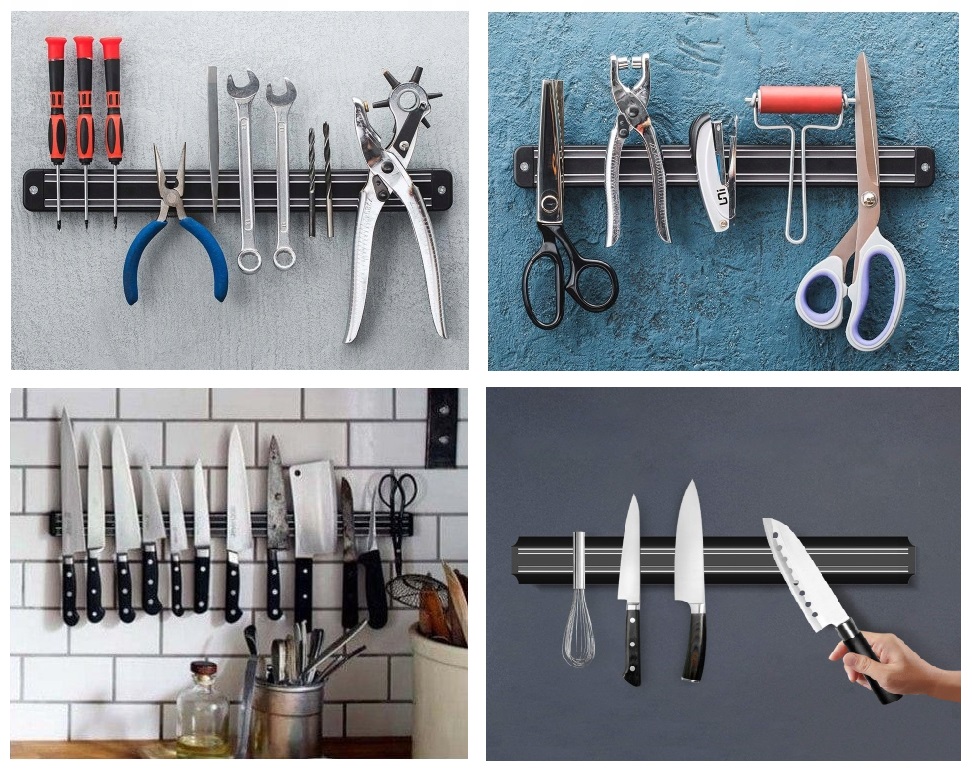 Magnetická lišta držiak na nože 38 cm do kuchyne