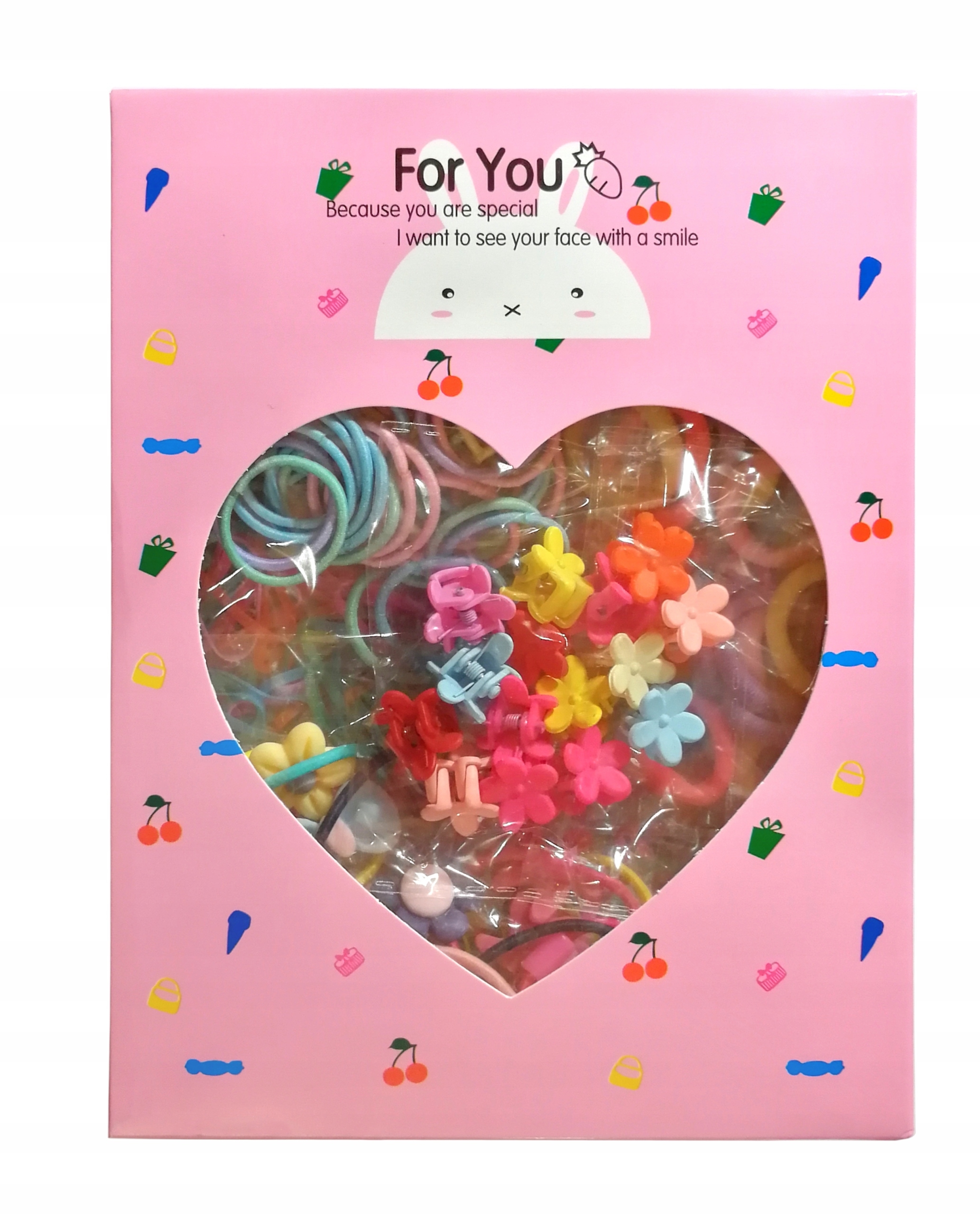 Súprava vlasových ozdôb a gumičiek na vrkôčiky pre dievčatá 1195 ks