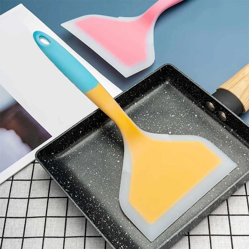 Široká kuchynská stierka so silikónovým povlakom