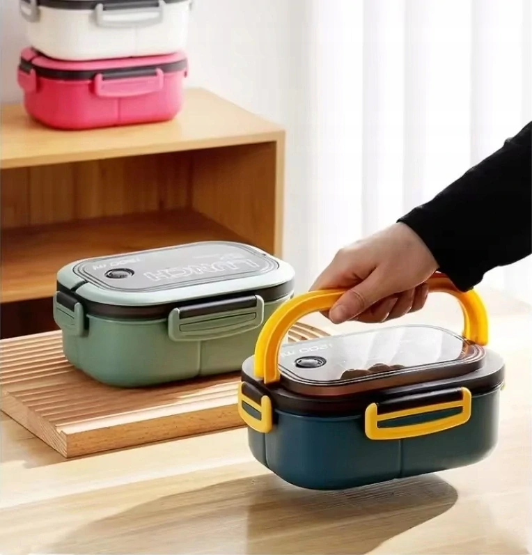 Nosič na jedlo s priehradkami obedový desiatový box 1200 ml