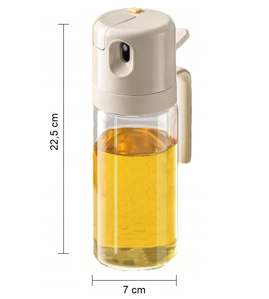 Rozprašovač sprej na olej ocot sklenený dávkovač 500 ml