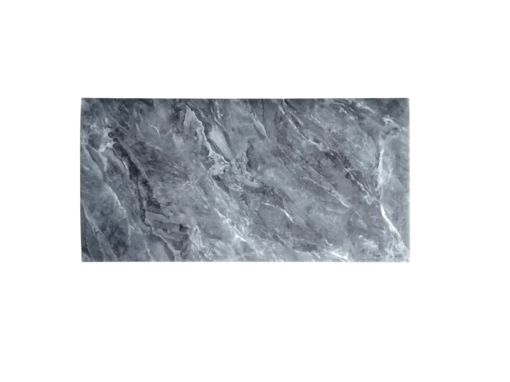 Panele samolepiace tmavo seda mramorová penová tapeta nástenné 30x60cm 10 ks