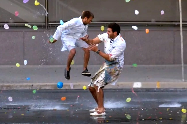 Vodné balóniky 111 kusov + koncovka na hadice