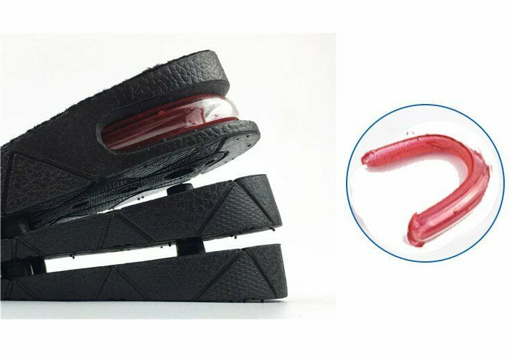 Zvyšujúce vložky do topánok sa vzduchovou pätou + podpätníky