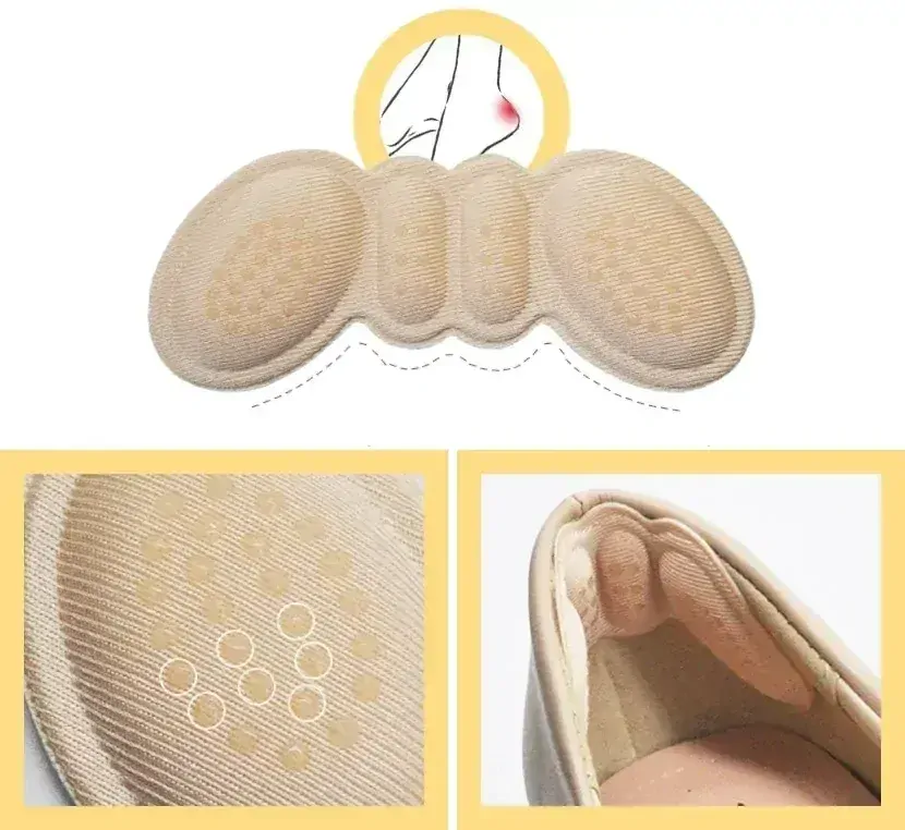 Samolepiace pätenky chrániče pät do topánok vložky