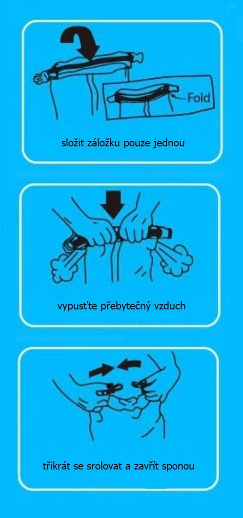 Lodný vak ocean vodácke vrecia vak batoh 10l