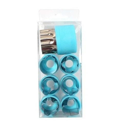 Formy na zdobenie tort vykrajovače na ovocie cukroviniek 8 ks