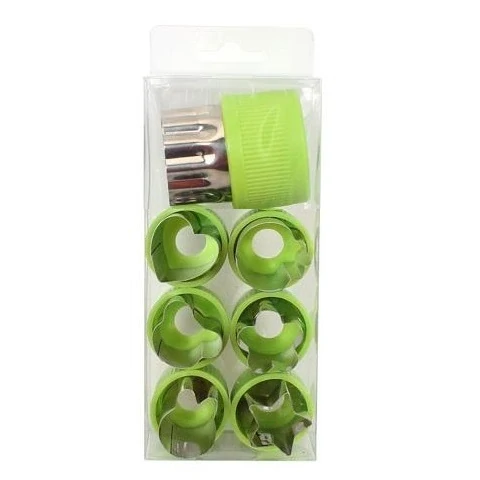 Formy na zdobenie tort vykrajovače na ovocie cukroviniek 8 ks