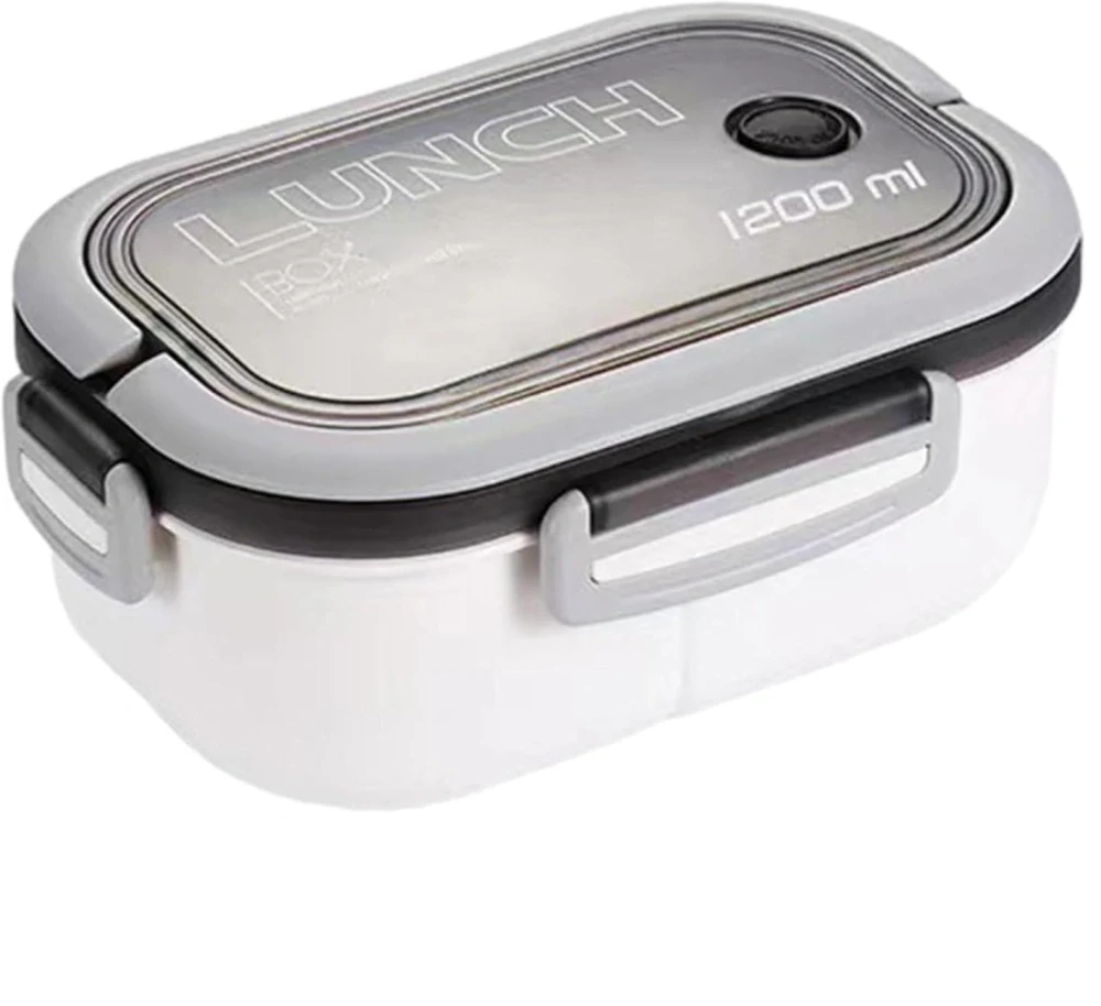 Nosič na jedlo s priehradkami obedový desiatový box 1200 ml