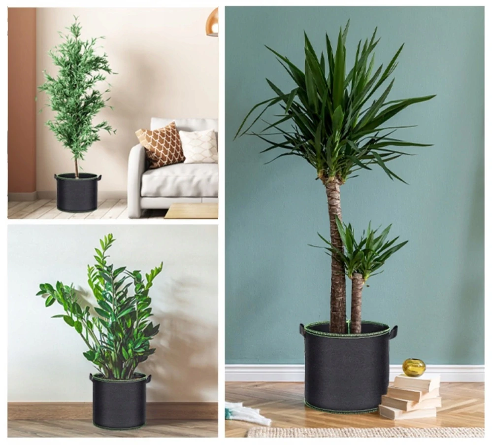 Záhradný kvetináč z netkanej textílie 16L na sadenie zeleniny 1ks