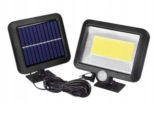 Solárne vonkajšie 100 LED osvetlenie pohybový senzor