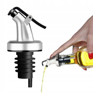 Nerezova lievik na fľašu s uzáverom výlevka na víno