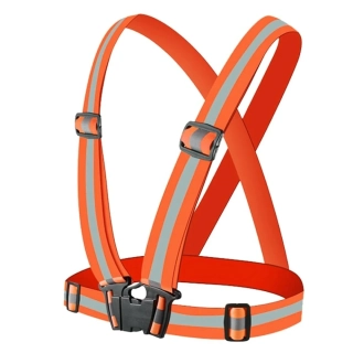 Reflexné traky popruhy traky oranžové